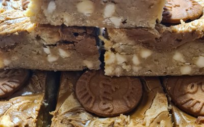 Biscoff Blondies