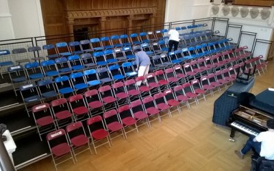 Cadogan Hall, Choir tiering.