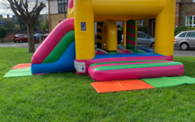 Multiplay Candy Bouncy Castle