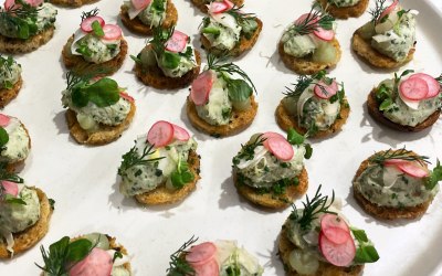 Canape selection for a Corporate Event in Central London