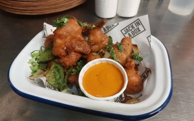 Salt & pepper cauliflower wings