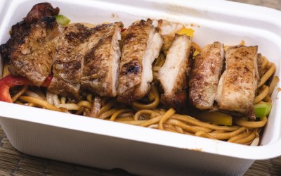 Chefiesta - Stir fried Noodles with Char Siu Chicken