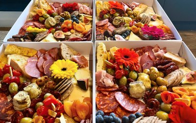 Our grazing platter displays for a recent Corporate event in London