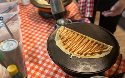 Crepe caramel