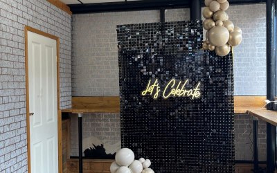 Luxury sequin wall