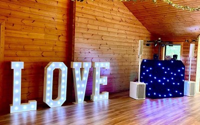 LOVE LED Letters