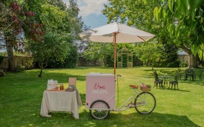 Gelato bike set up