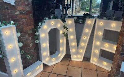 LED Love letters