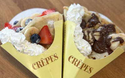 Delicious crepes 