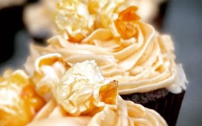 Salted caramel cupcakes