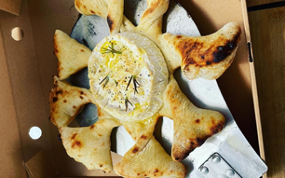 Baked camembert