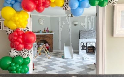 Farmyard Balloon Arch