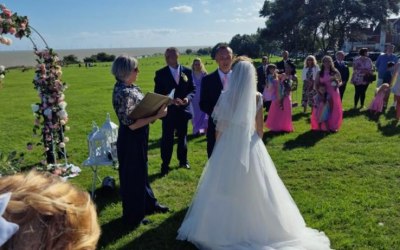 Pop Up Wedding, Greensward in Frinton