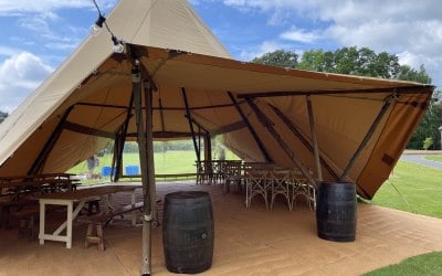 Giant Hat Tipi with Panoramic Kit