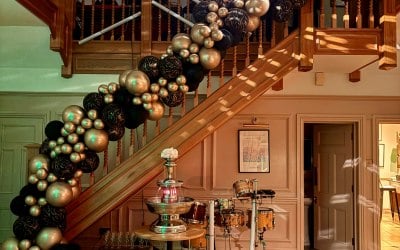 Great Gatsby Art Deco Balloon Installation