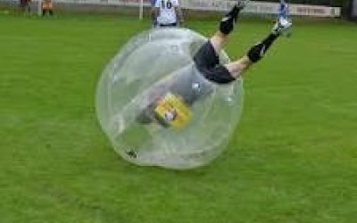 Bubble zorb football 