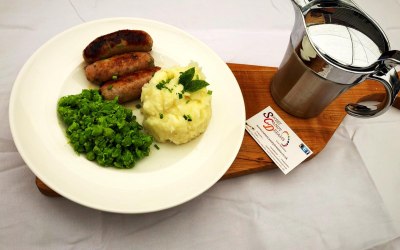 Sausage and mash 