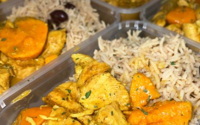 Caribbean Curry Chicken 