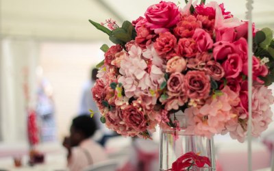 Floral centrepieces