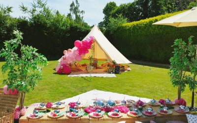 Disco Bell Tent & Picnic