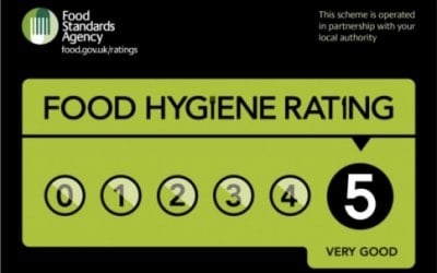 5 star food hygiene rating