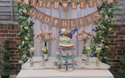 Rustic Theme Christening Celebration 