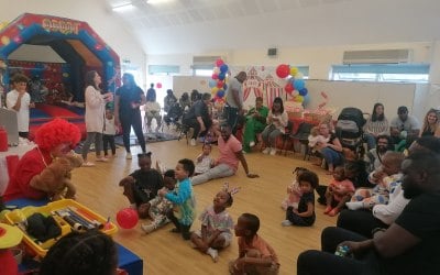 Circus Theme Children's Party