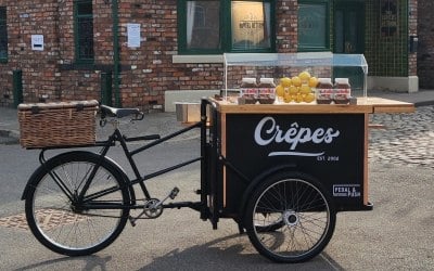 French Crepe Tricycle, ITV Event