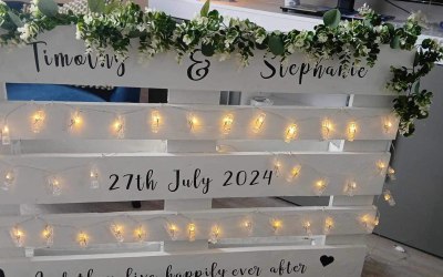 Pallet personalised 