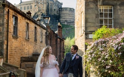 First Wedding in Edinburgh 