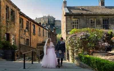 Summer wedding in Edinburgh by dddedkoue