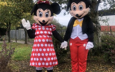 Mickey and Minnie!