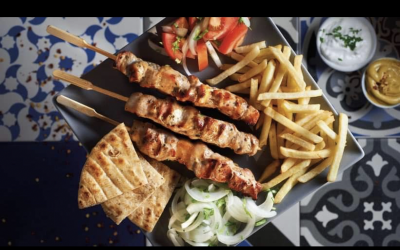 Portion souvlaki 