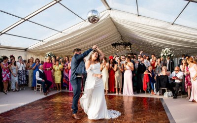 Clear Roof over Dancefloor