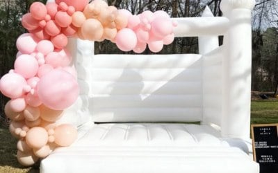 Bouncy Castle with Balloons