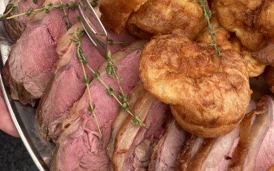 Our roast beef is local and supplied by Joseph Morris