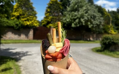 Charcuterie cone!