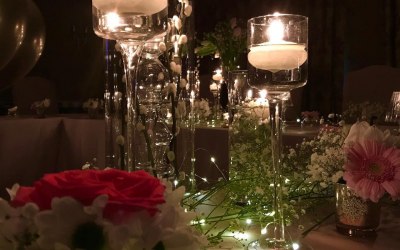 Candle centrepiece