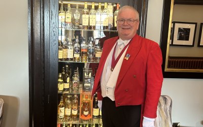 The Grand Hotel in York - amazing drinks cabinet