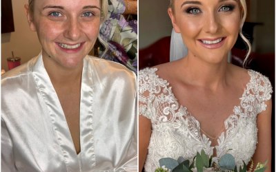 Bridal before & after