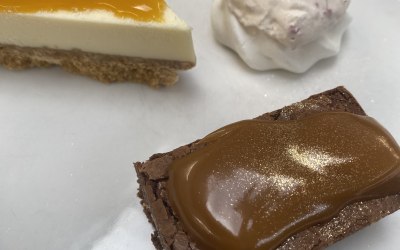 Trio of home made desserts