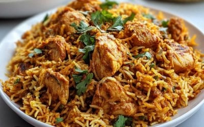 Chicken biriyani