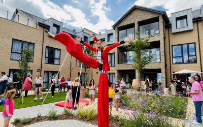 Circus Stilt Walker