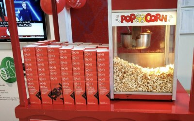 Popcorn cart