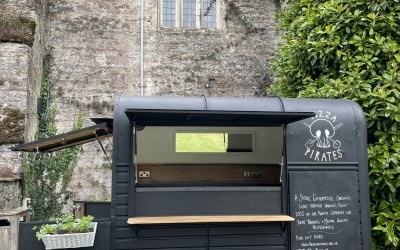 Our converted vintage horse-box