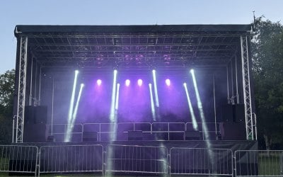 JH Audio MK Provided PA and Sound Engineering Services for a college's summer festival in St Albans in 2024!