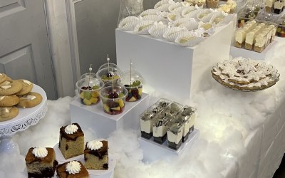 Baby shower dessert table 