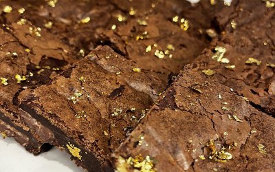 Gold dust DD Chocolate Brownies