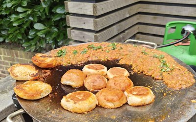 Indian style street food for a pop up