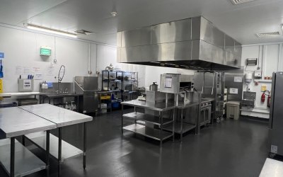 Our state of the art Production Kitchen